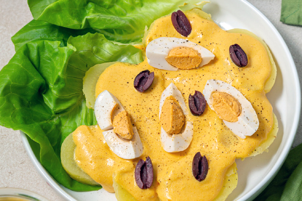 Peruvian Papa a la Huancaina